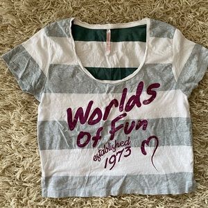 MN sport womens t shirt worlds of fun established 1973